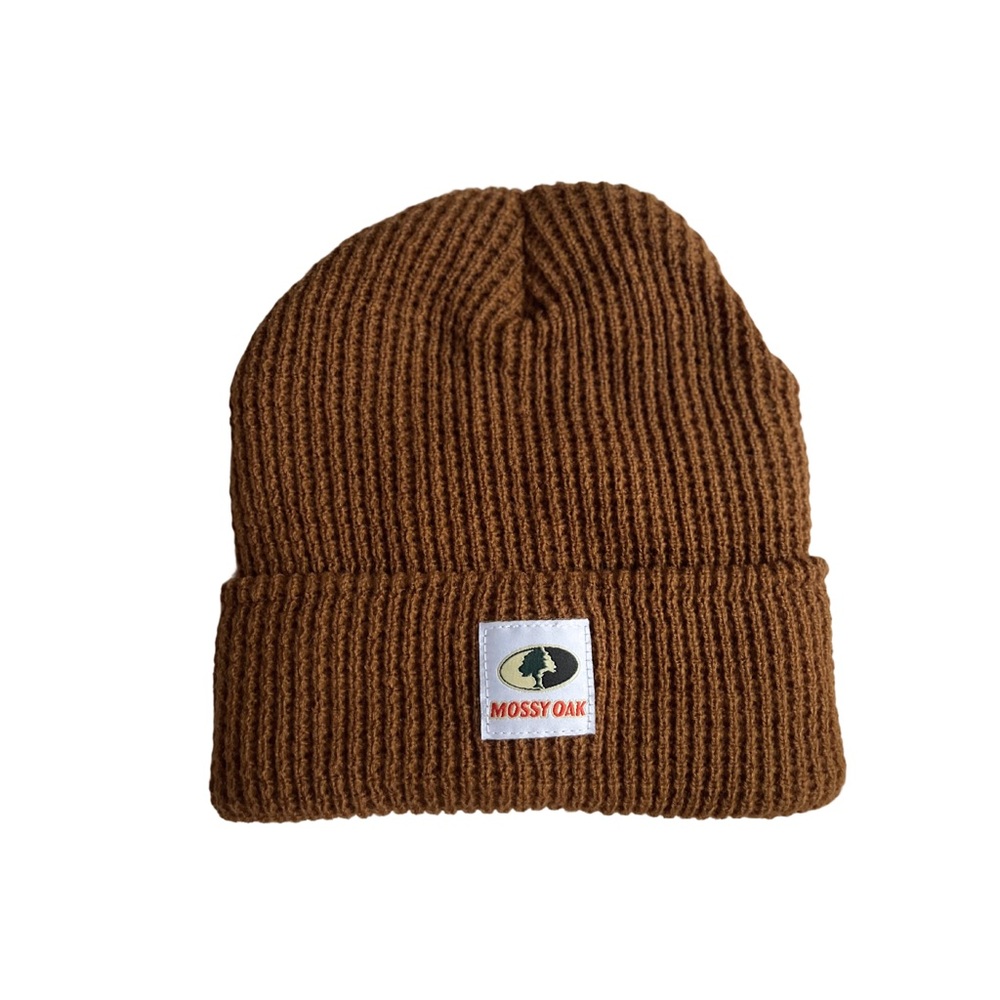 Brown Chunky Knit Beanie